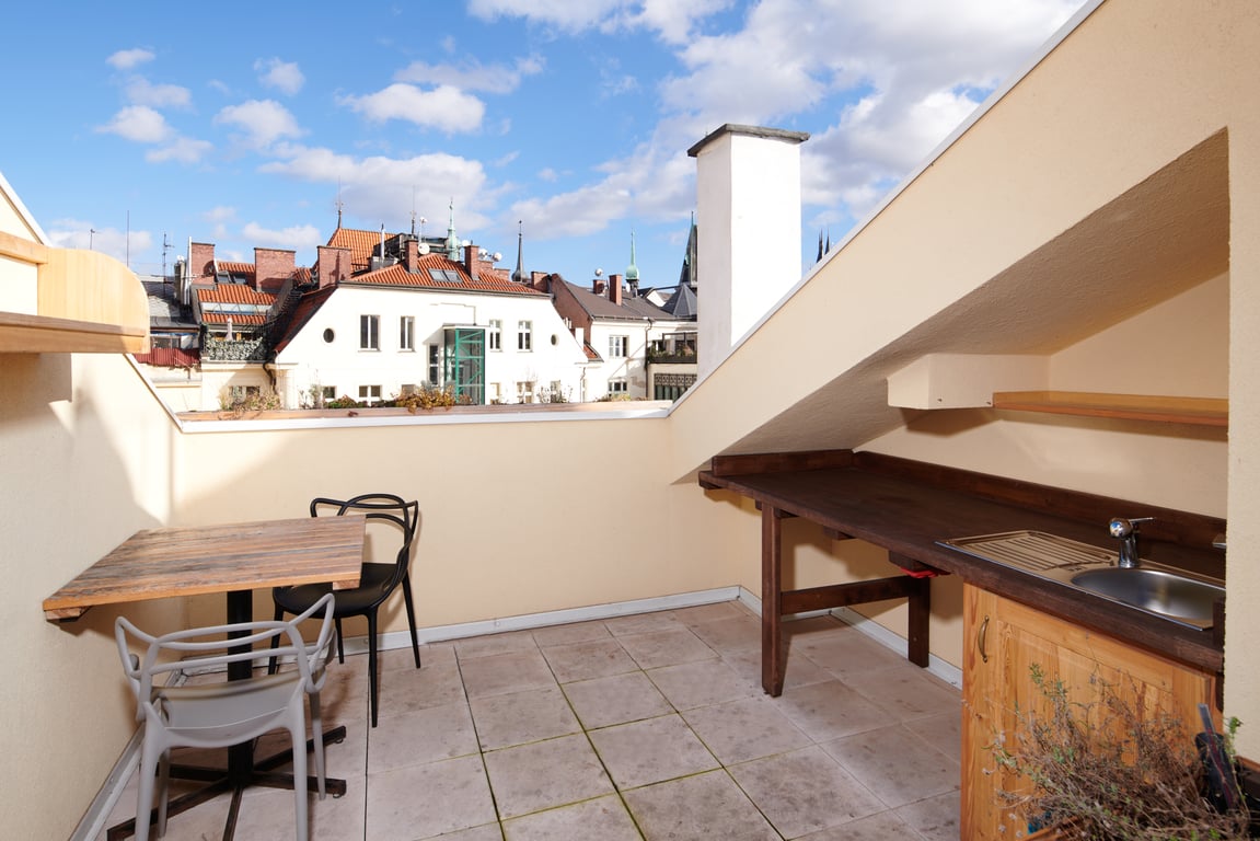 Two Bedroom Apartment with Terrace