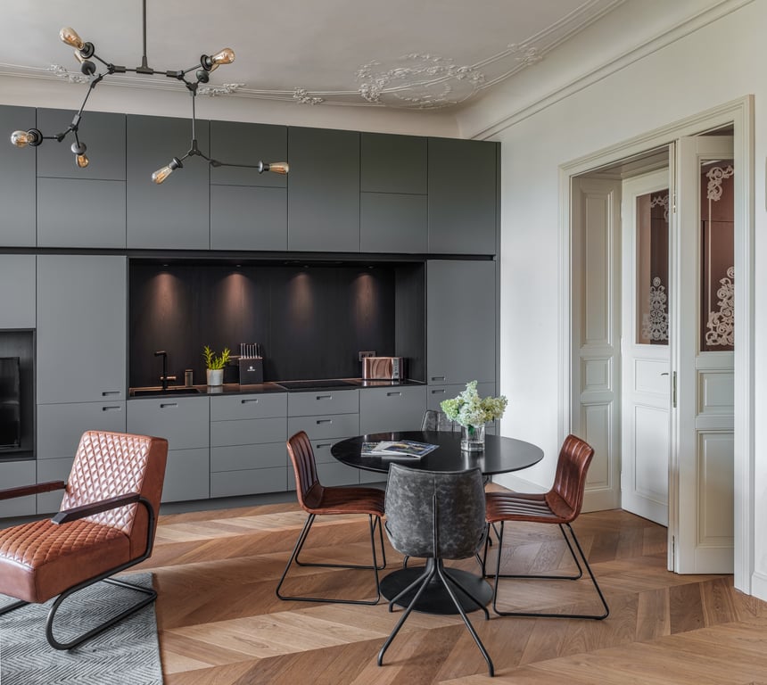 Apartmán se dvěma ložnicemi a balkonem