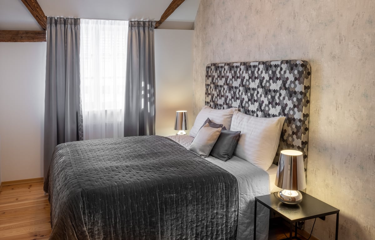 Apartmán se dvěma ložnicemi a terasou