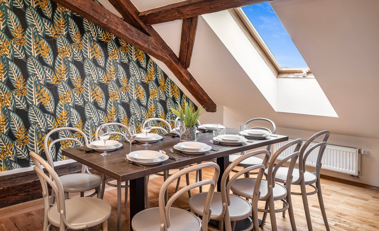 Four-Bedroom Duplex Apartment