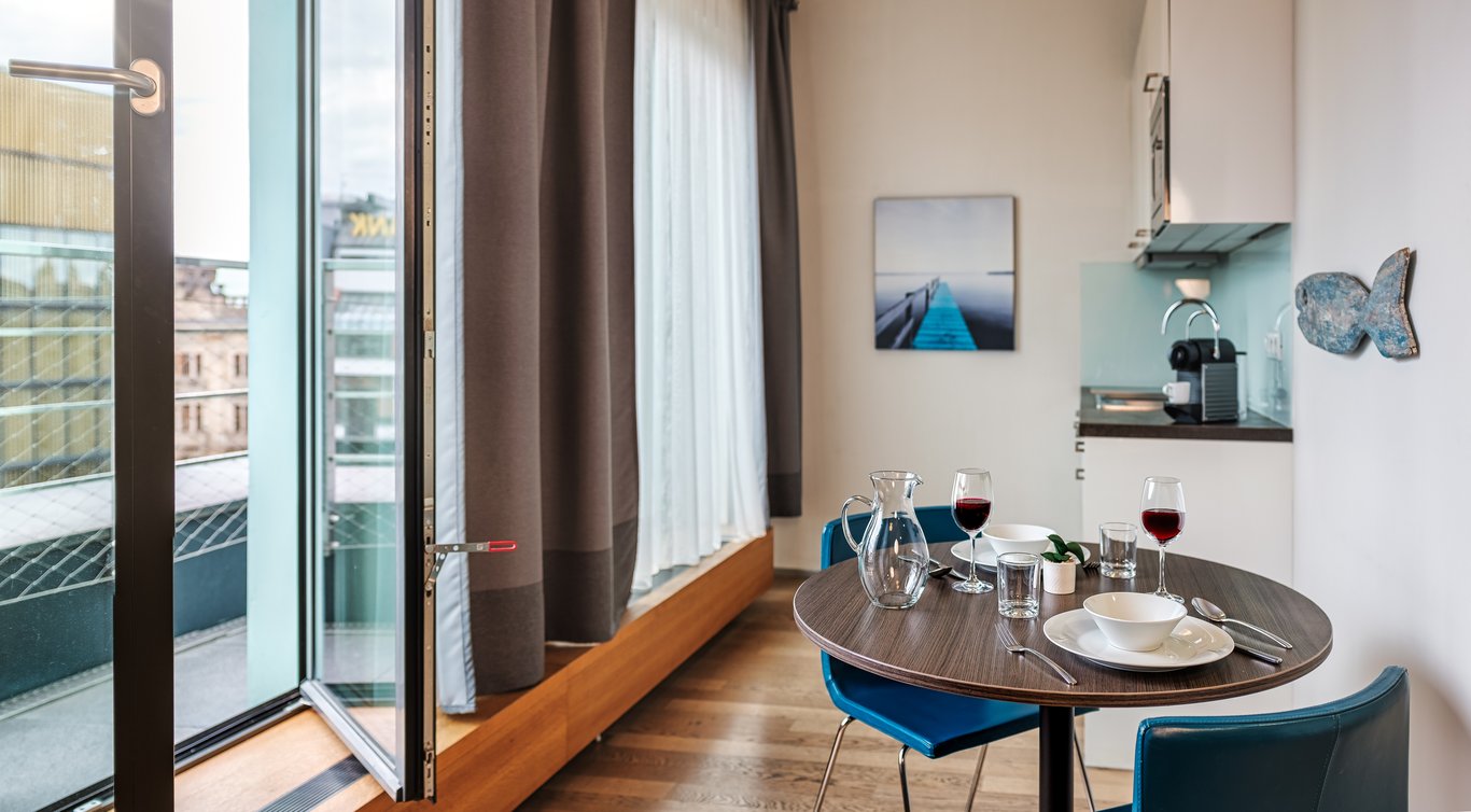 Apartmán s jednou ložnicí a terasou