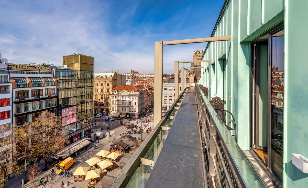 Luxusní apartmán s jednou ložnicí a terasou