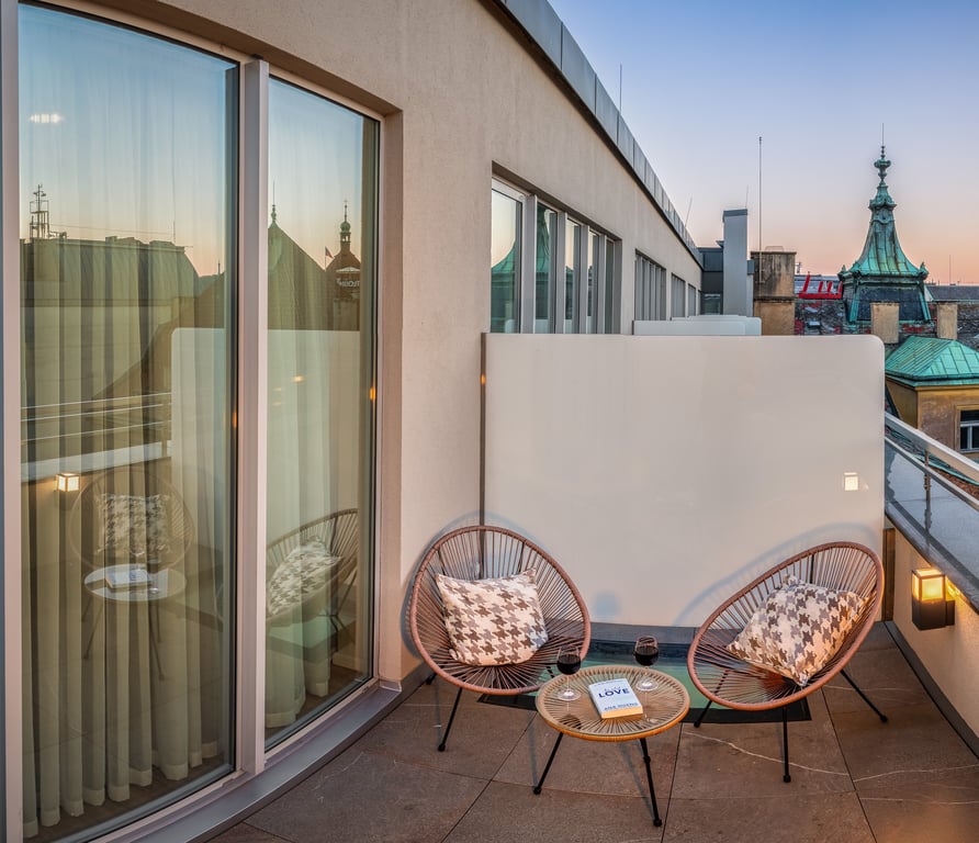 Deluxe One Bedroom Apartment with Terrace