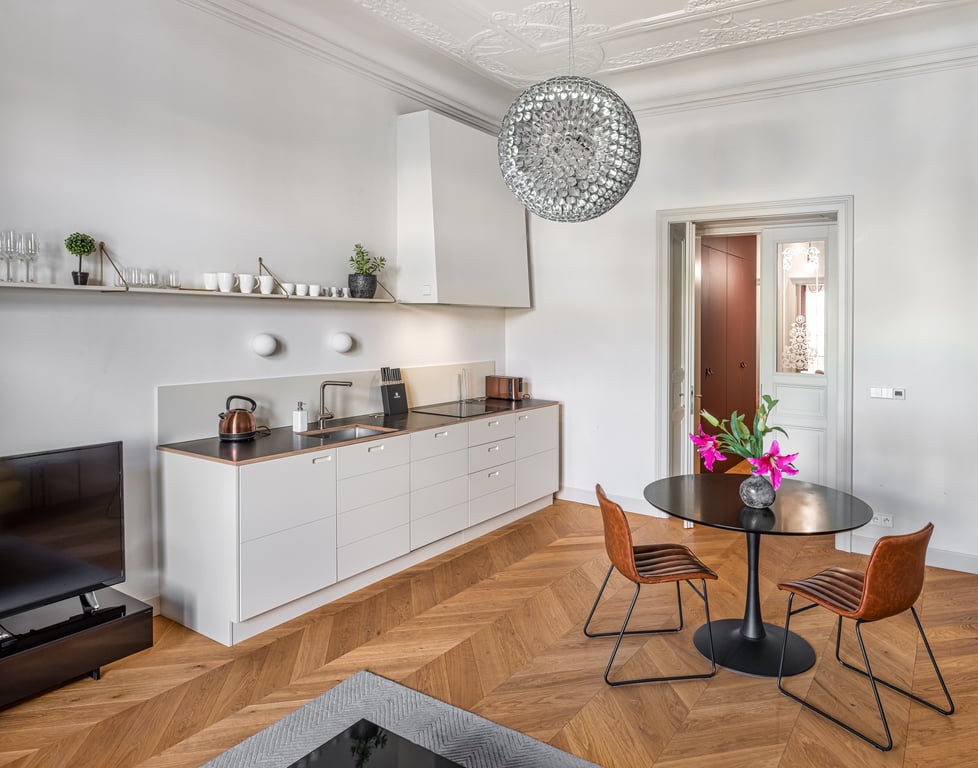 Apartmán s jednou ložnicí a balkonem