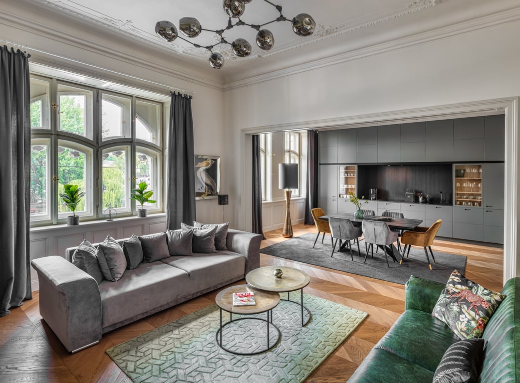 Apartmán se třemi ložnicemi