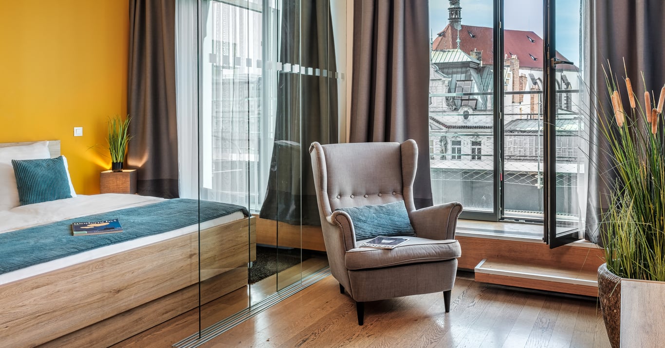 Luxusní apartmán s jednou ložnicí a terasou