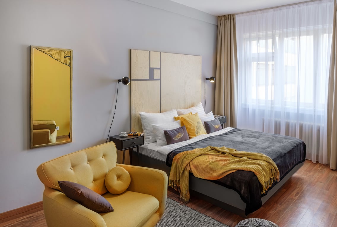 Apartmán s jednou ložnicí a terasou