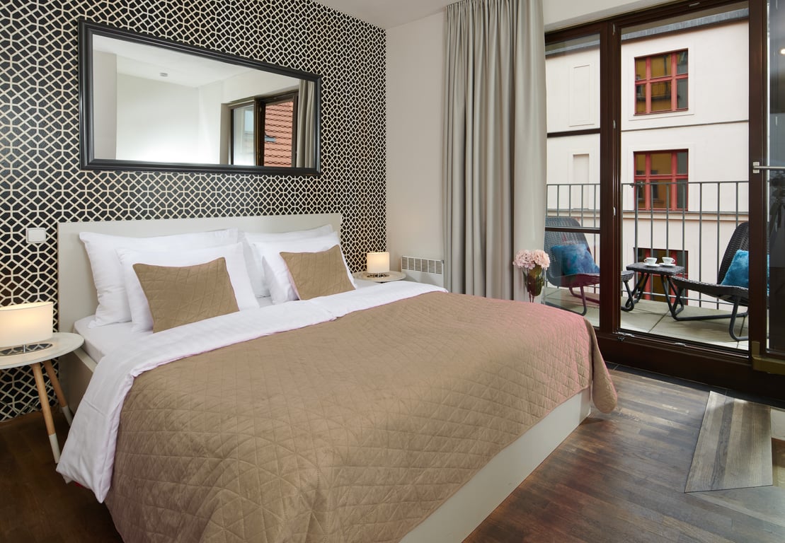 Mezonetový loft J. Čapek s balkonem