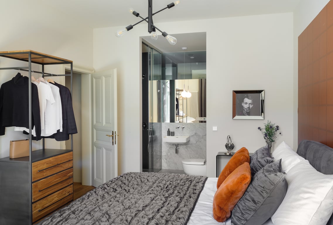Apartmán se třemi ložnicemi a balkonem
