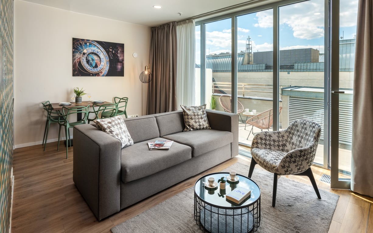 Deluxe One Bedroom Apartment with Terrace
