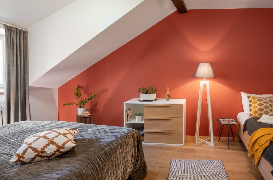 Two Bedroom Apartment Attic Leaf