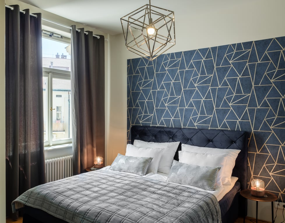 Apartmán se třemi ložnicemi a balkonem