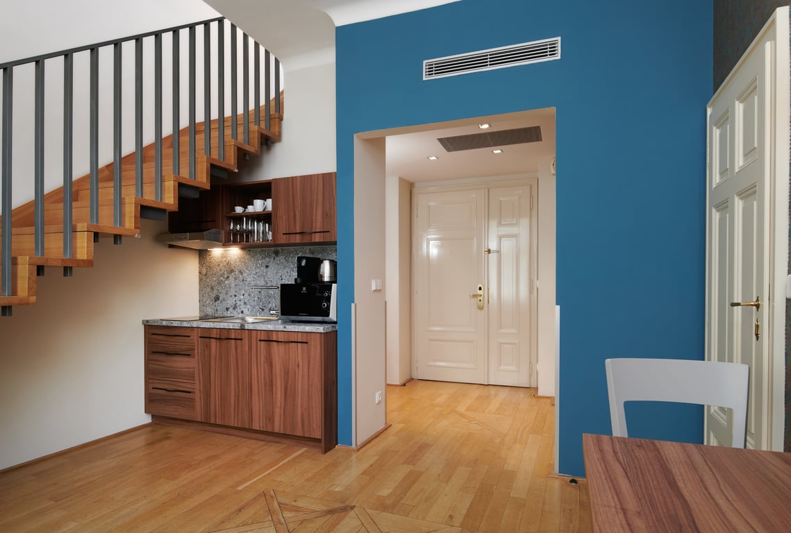 Maisonette-Apartment mit zwei Schlafzimmern