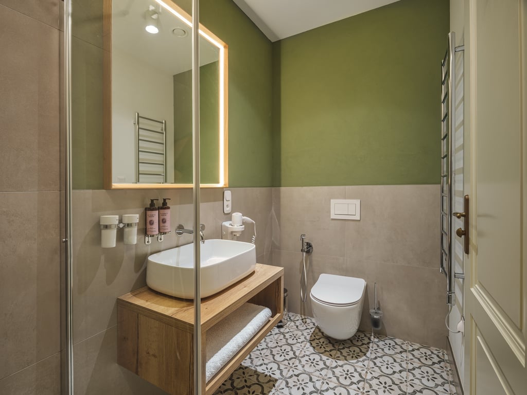 Apartmá s freskou