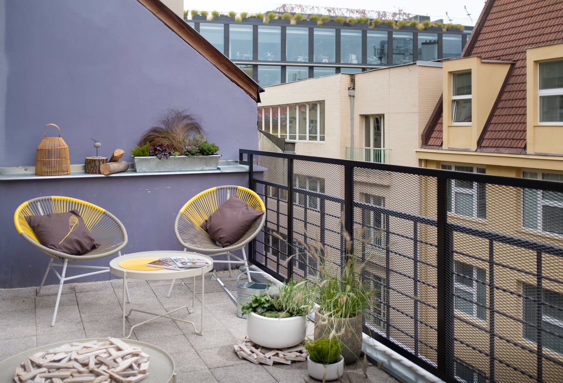 Apartmán s jednou ložnicí a terasou