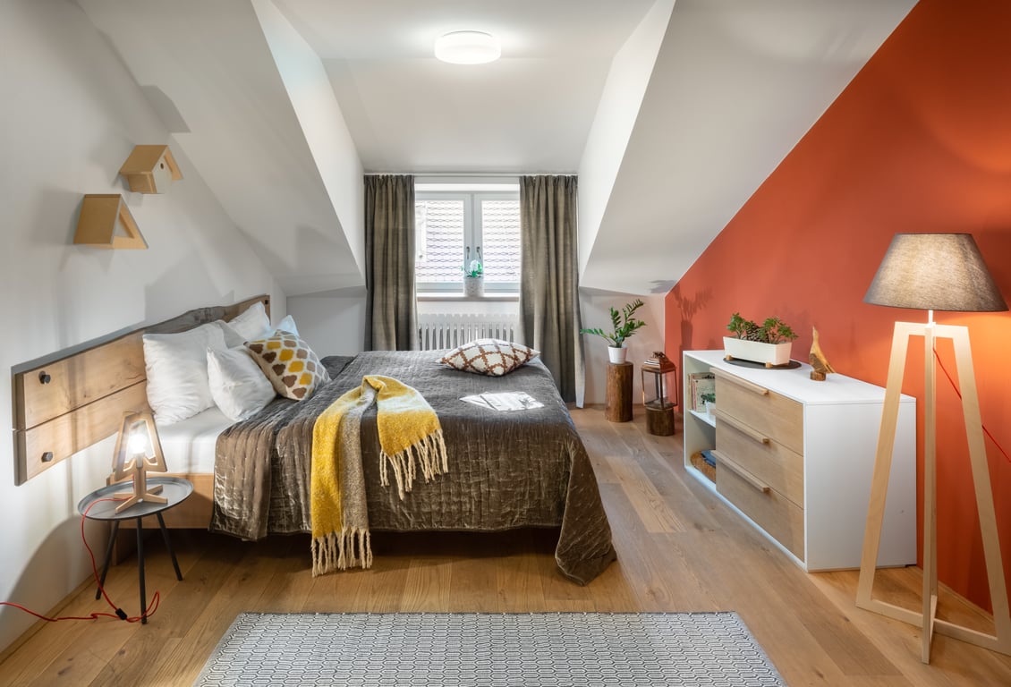 Two Bedroom Apartment Attic Leaf