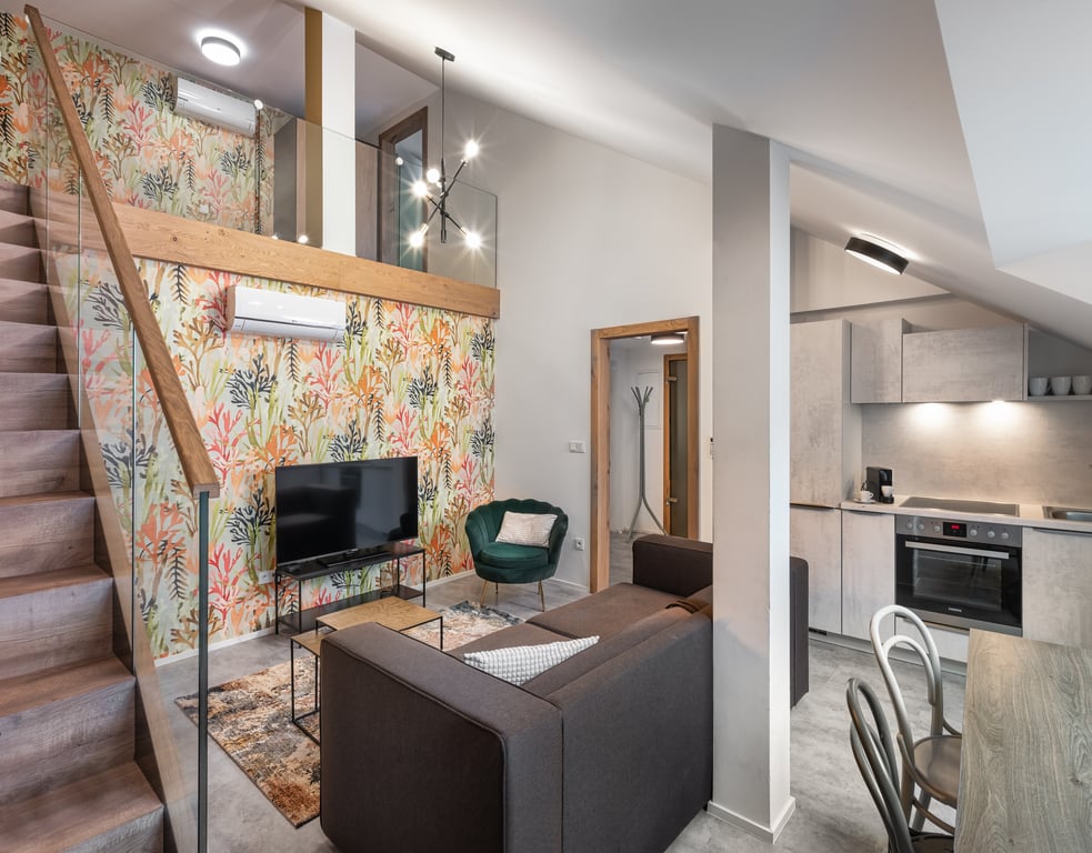 Three Bedroom Duplex Apartment