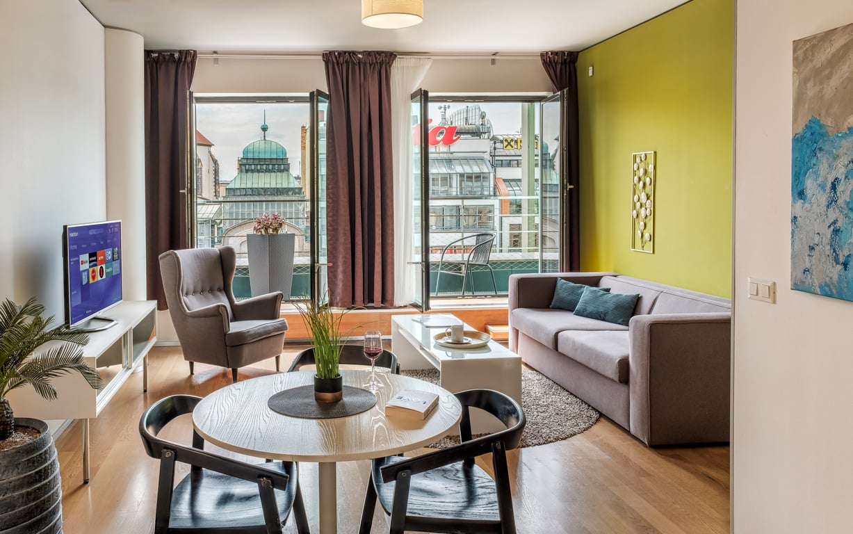 Luxusní apartmán s jednou ložnicí a terasou