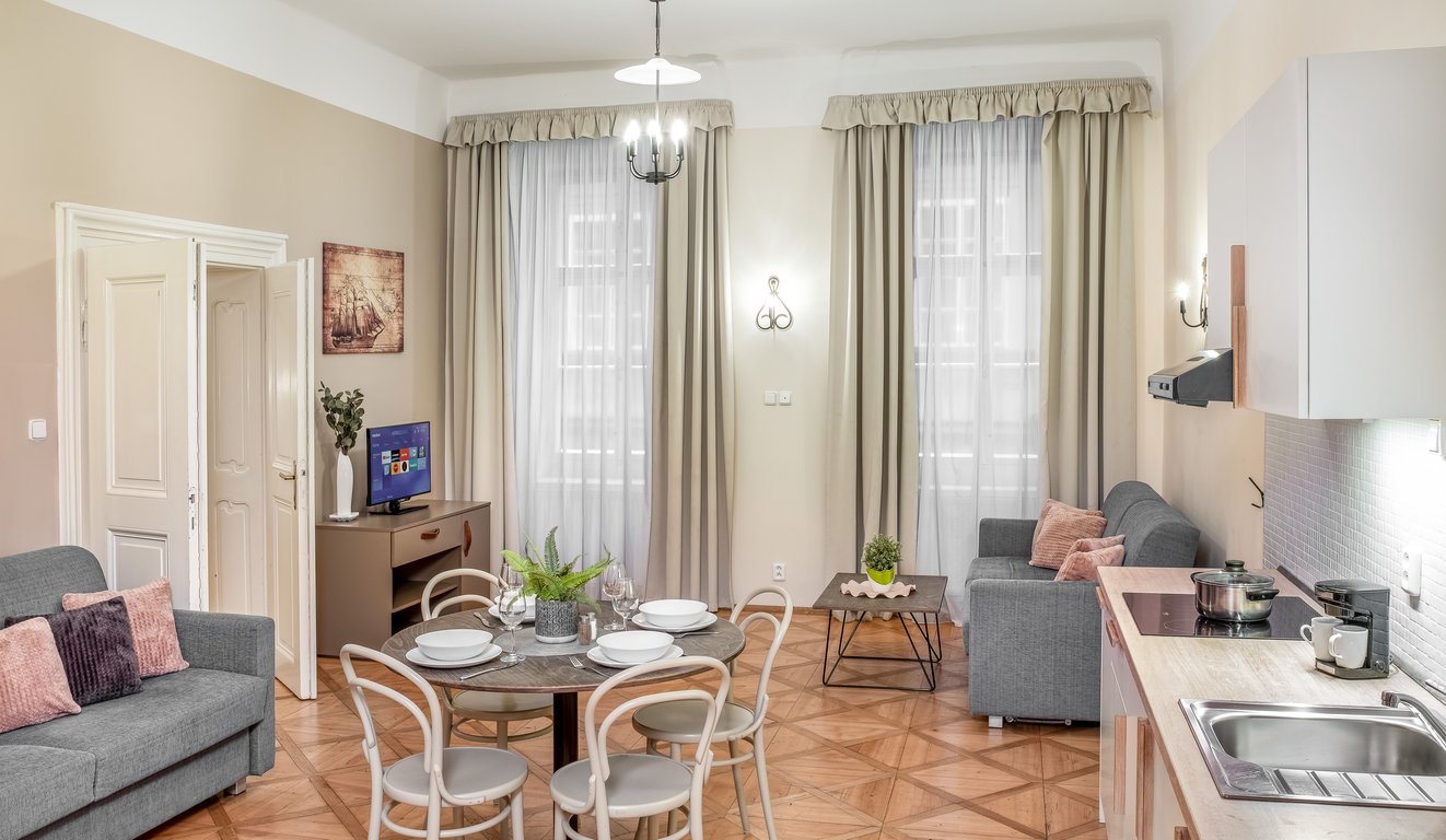 Apartmán Severní Amerika s jednou ložnicí