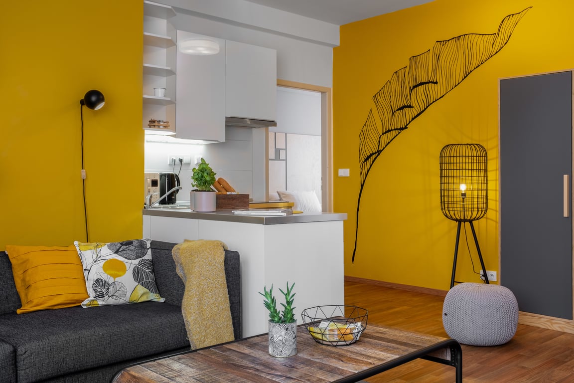 Apartmán s jednou ložnicí a terasou