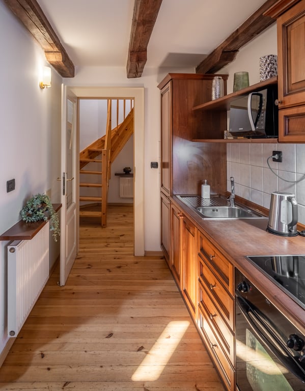Apartmán se dvěma ložnicemi a terasou