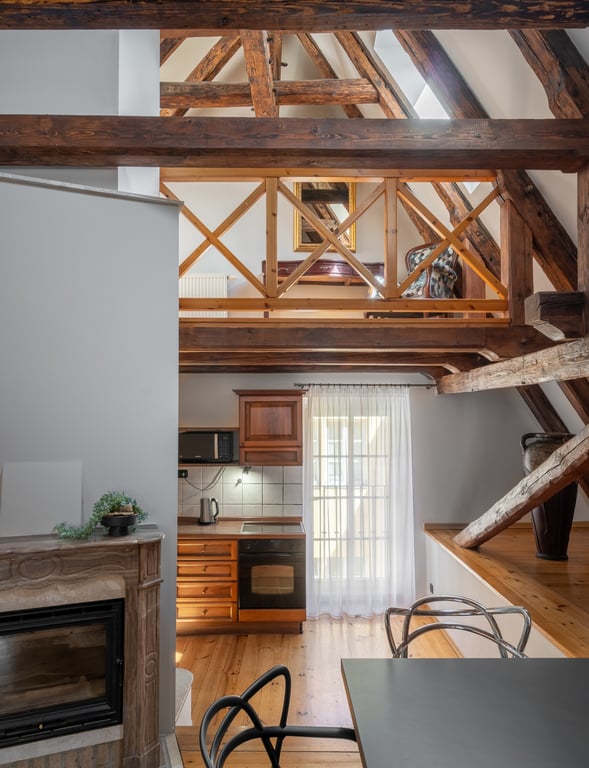 Apartmán se dvěma ložnicemi a terasou