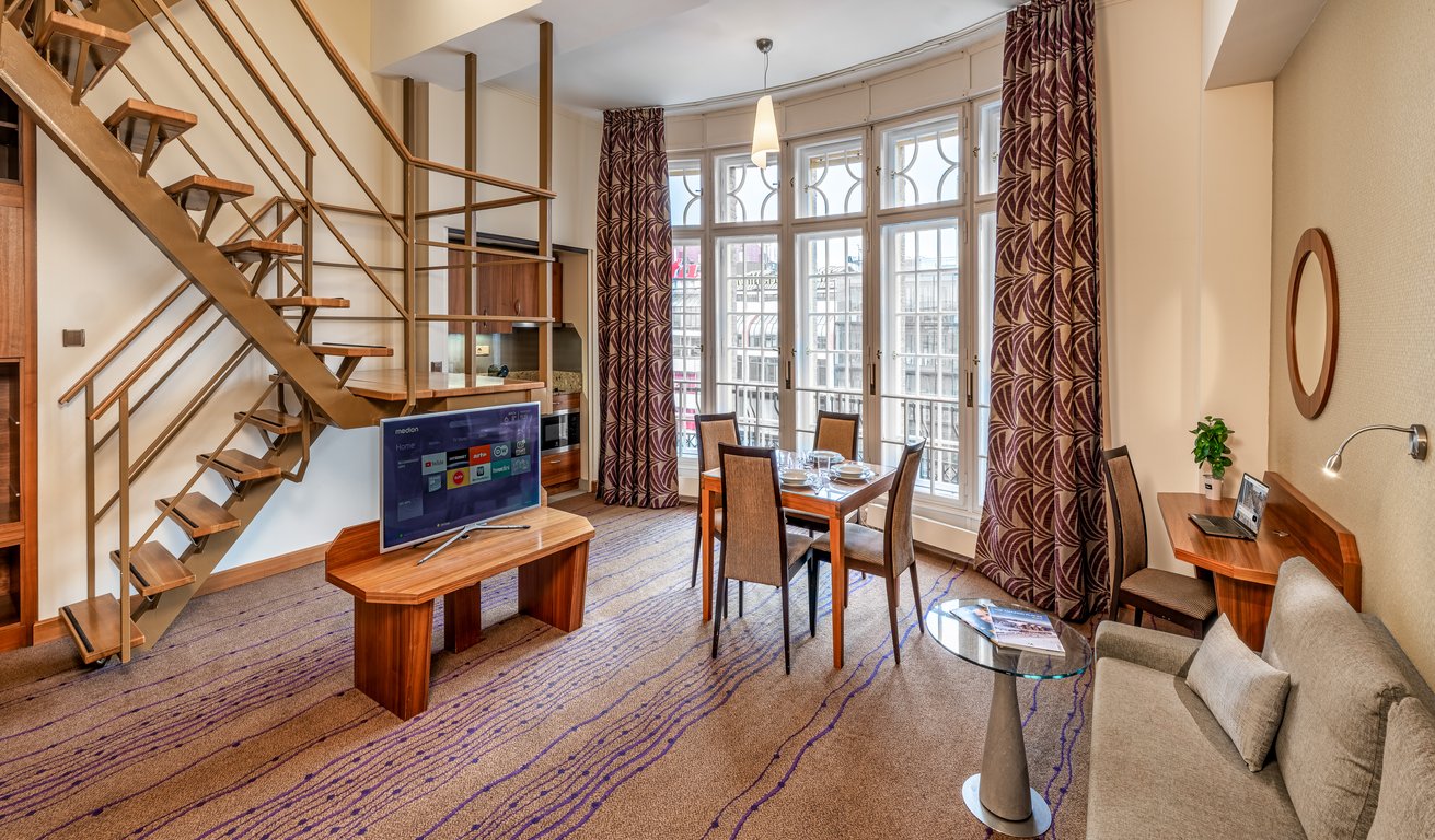 One Bedroom Duplex Apartment