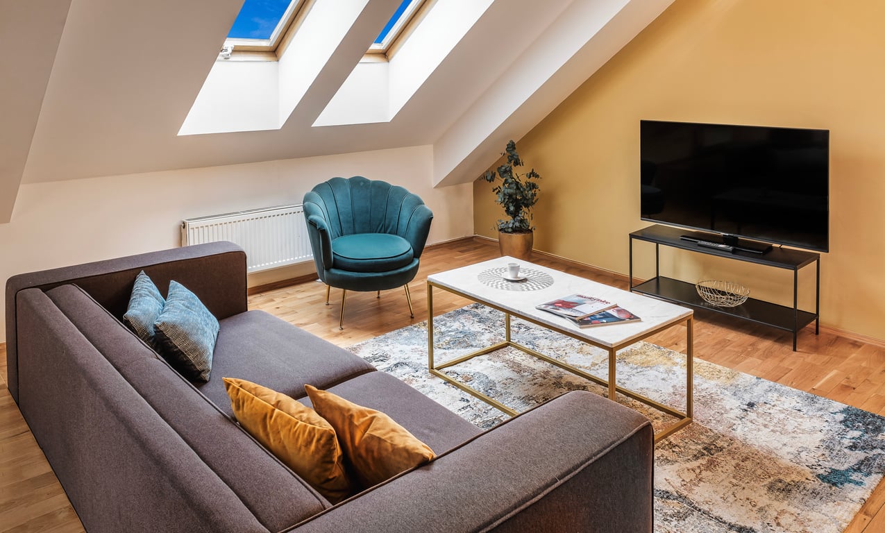 Four-Bedroom Duplex Apartment