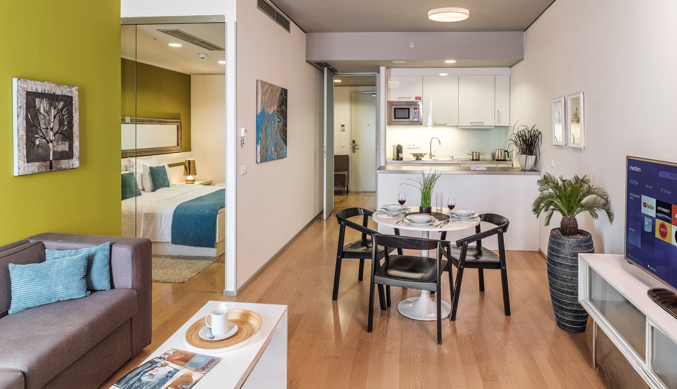 Luxusní apartmán s jednou ložnicí a terasou