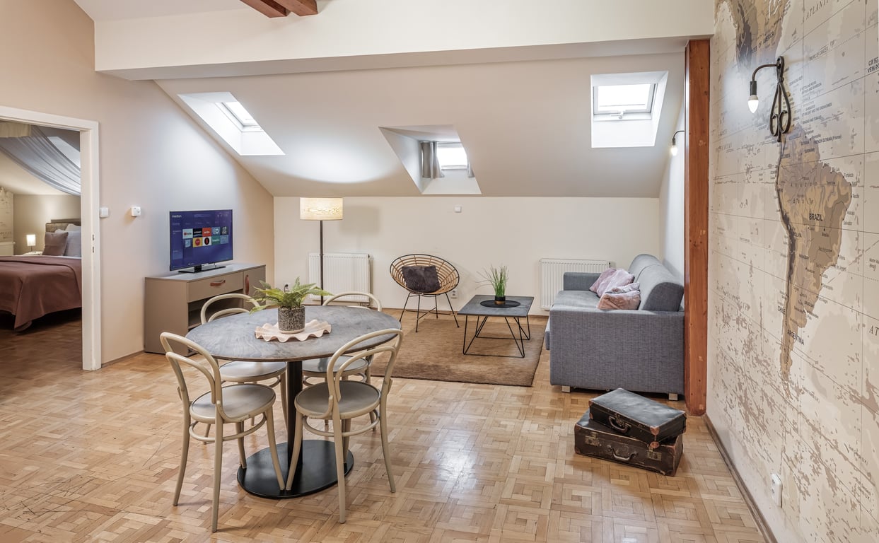 Apartmán Asie se dvěma ložnicemi
