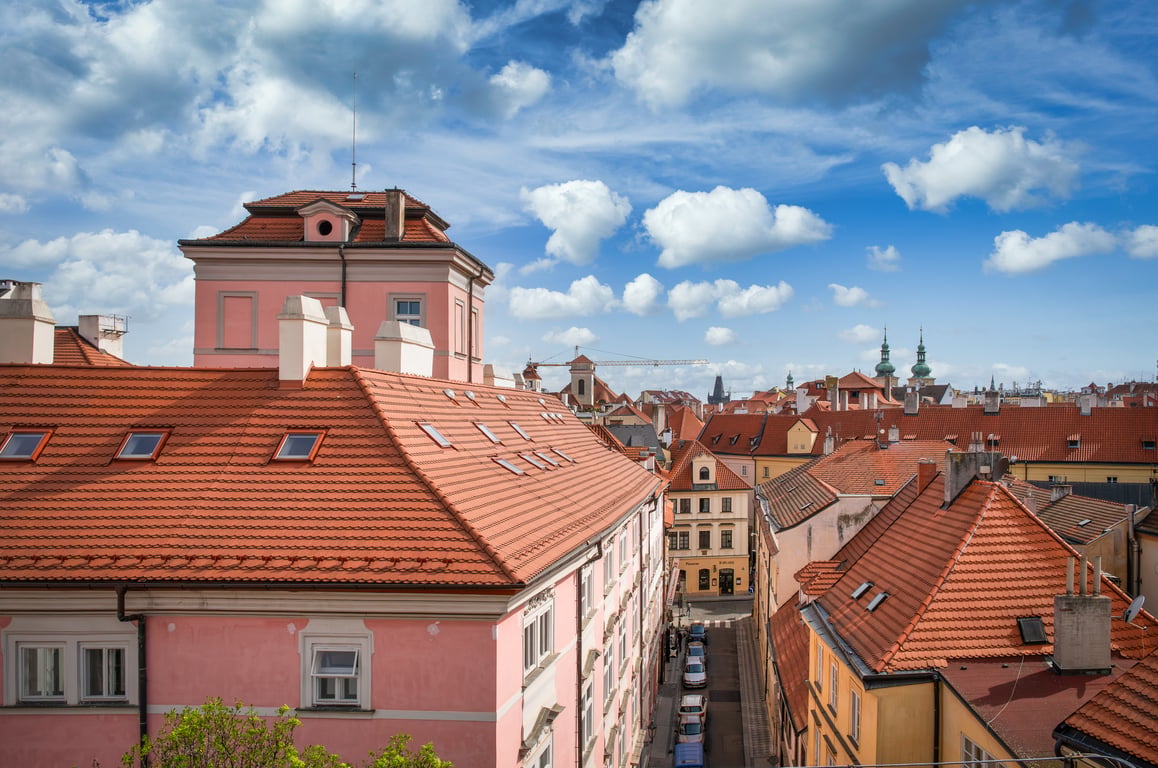 Mezonetový apartmán s jednou ložnicí
